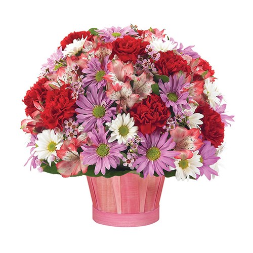 "A Few of My Favorite Things" baskets of flowers (BF119-11KL)
